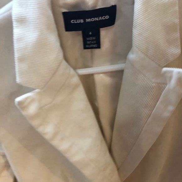 Club Monaco white tuxedo blazer - Picture 4 of 14